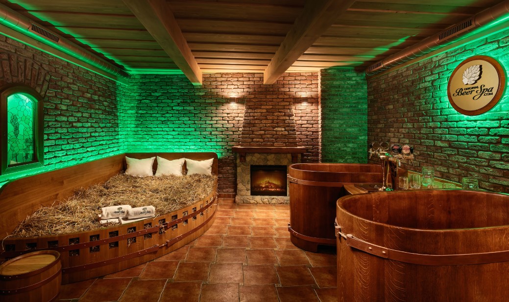 Several beer spas across Europe offer the chance to soak in a warm tub of beer. It’s said to rejuvenate the skin, reduce stress, and promote relaxation. Plus, many of these spas let you drink a beer while you soak in one!