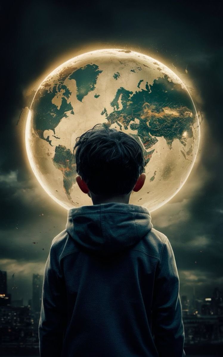 Un mundo sin países no es una utopía, sino el regreso al origen: cuando aún éramos hijos del mismo polvo, sin más bandera que el corazón.

                AlexRoch / Foto: Pinterest