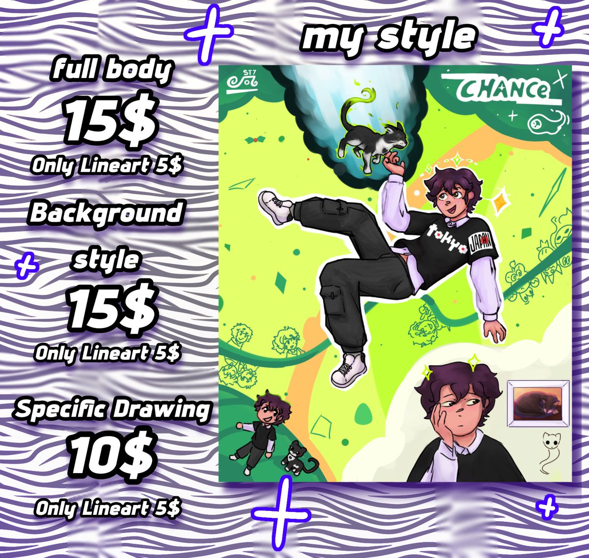 Chance ( Open Commissions ) ☄️ tweet media