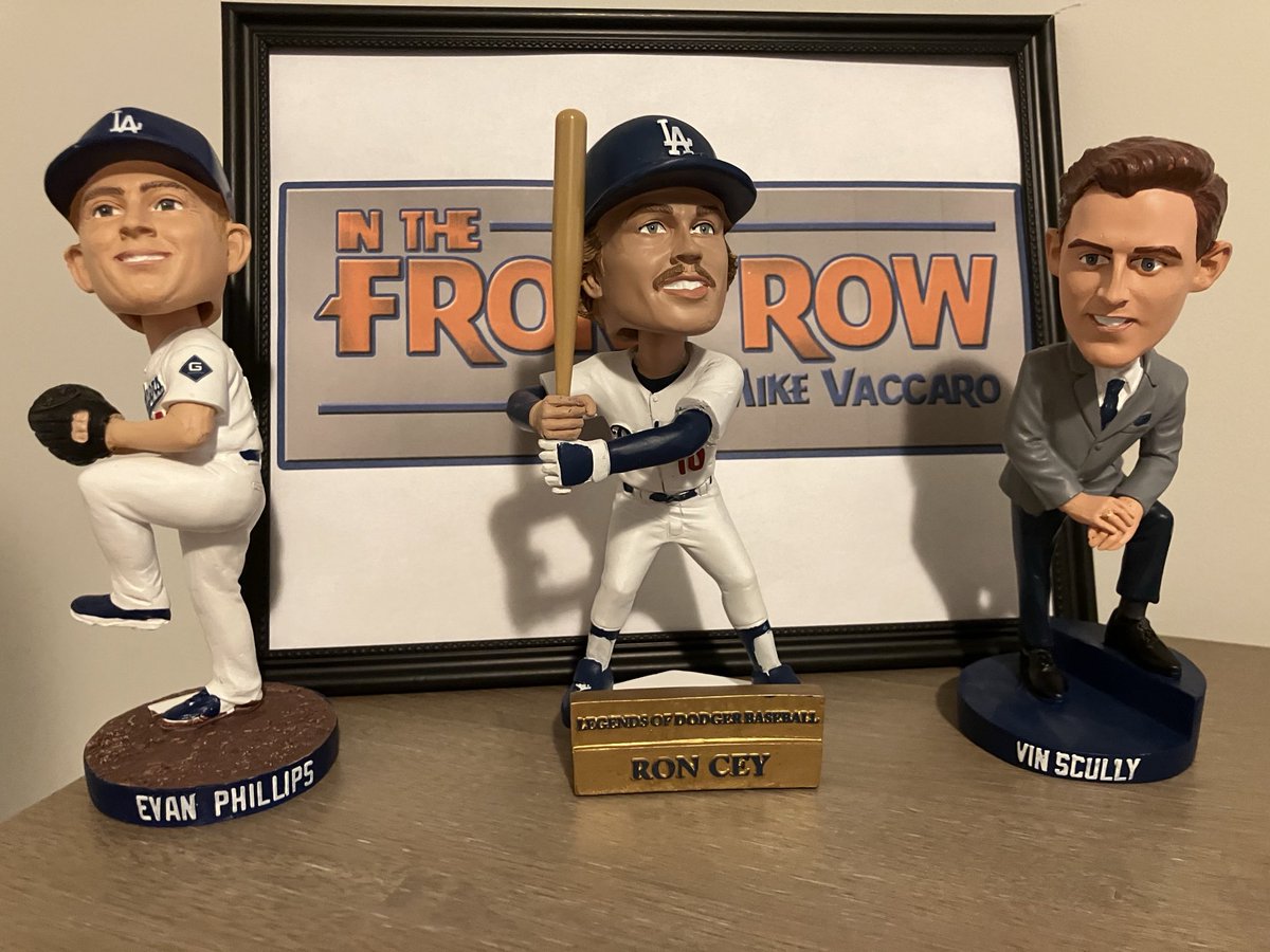 RadioMikeV's tweet image. Another edition to my ⁦@Dodgers⁩ bobblehead collection. It started with #ProHawk ⁦@EvanPhillips36⁩. I added Vin Scully. And now “The Penguin” Ron Cey, my all-time favorite Dodger.