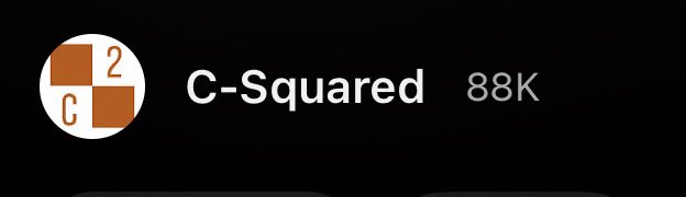 Csquared's tweet image. Thanks for 88K fam. Road to 100k continues 🙏

Honest work, onwards and upwards 🚀