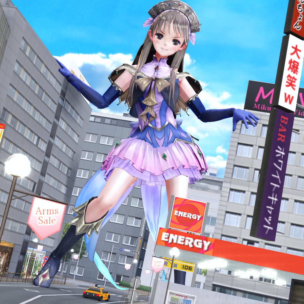 yoshxxmmd's tweet photo. Giantess Totoria (Atelier Firis)
#giantess #sizetwitter #巨大娘 #Totoria #AtelierFiris https://t.co/KSIADqD8Ds