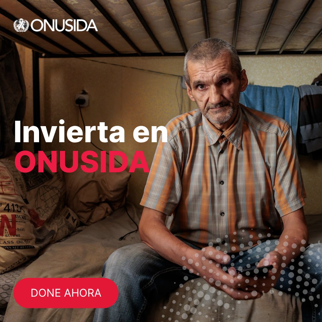 Las décadas de avances en la respuesta mundial al VIH están en peligro. 

Una financiación completa de ONUSIDA puede potenciar el impulso necesario para acabar con el sida en 2030. 

Done ahora: unaids.org/es/donate

#InvestInUNAIDS
