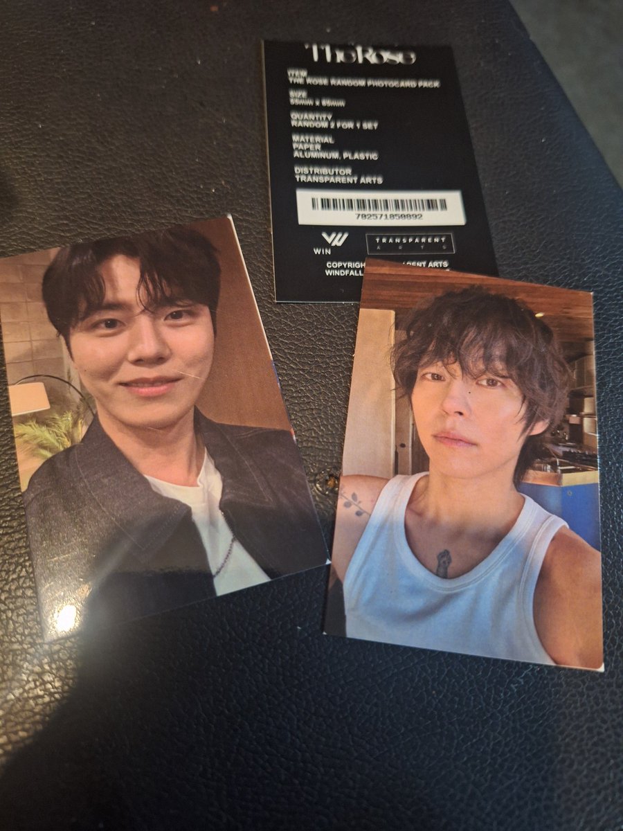 .<a href="/woosungofficial/">WOOSUNG</a> <a href="/TheRose_0803/">더로즈_The Rose</a>  Everything in Mexico City yesterday was incredible, but the photocards were a huge disappointment. They were badly cut with poor printing, and after seeing them advertised throughout the tour, the quality in Mexico was a letdown #TheRose