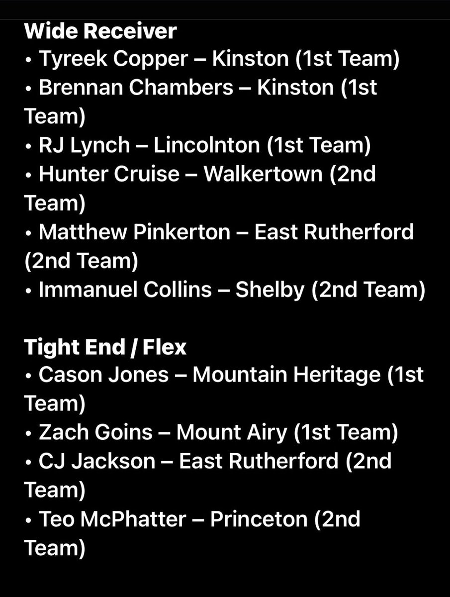 Immanuel Collins (@man_mancollins2) on Twitter photo Thank you <a href="/nchssportspage/">NC HIGHSCHOOL SPORTS PAGE</a> for adding me to the NC 3A Pre-season All-State Team‼️ Thank you <a href="/nchssportspage/">NC HIGHSCHOOL SPORTS PAGE</a> for adding me to the NC 3A Pre-season All-State Team‼️