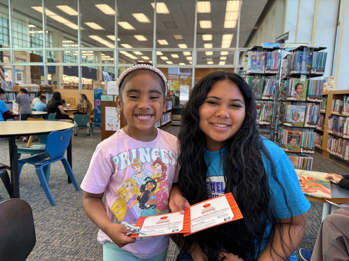 Thank you to everyone who joined Reading Buddies this summer. Congratulations to those who earned Giants ticket vouchers! Reading Buddies will continue throughout the school year on the 1st Saturday of each month from 11 AM-1 PM. Open to kids in Kindergarten through 3rd grade.