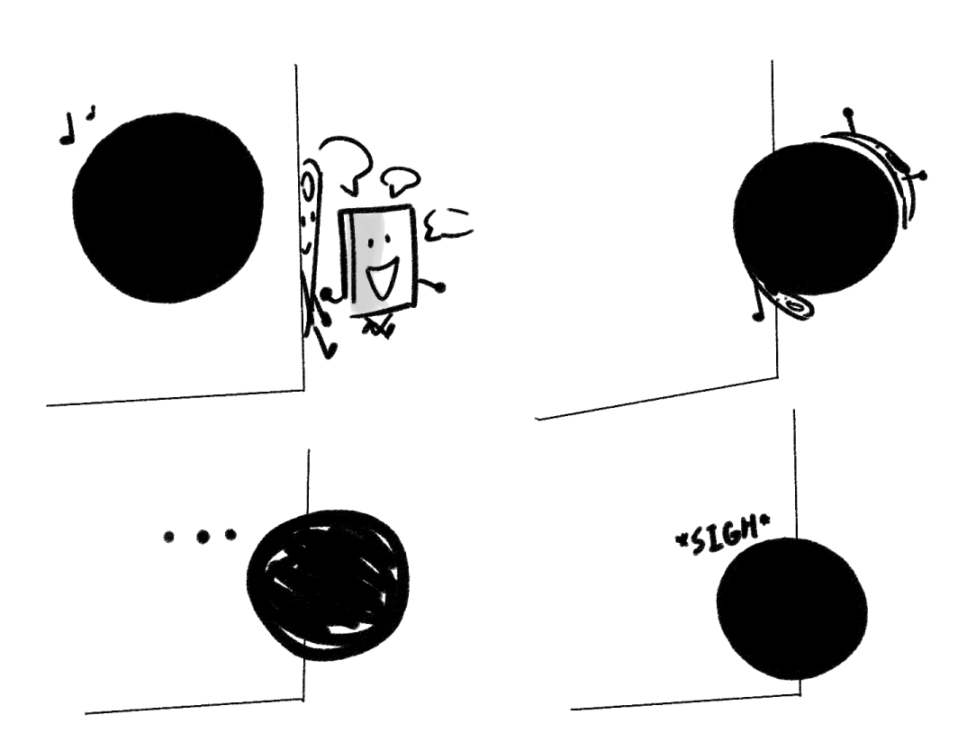 since death pact wasn't a thing yet in IDFB
do you think black hole was just super clumsy all the time and accidentally sucking things up
#tpot #idfb