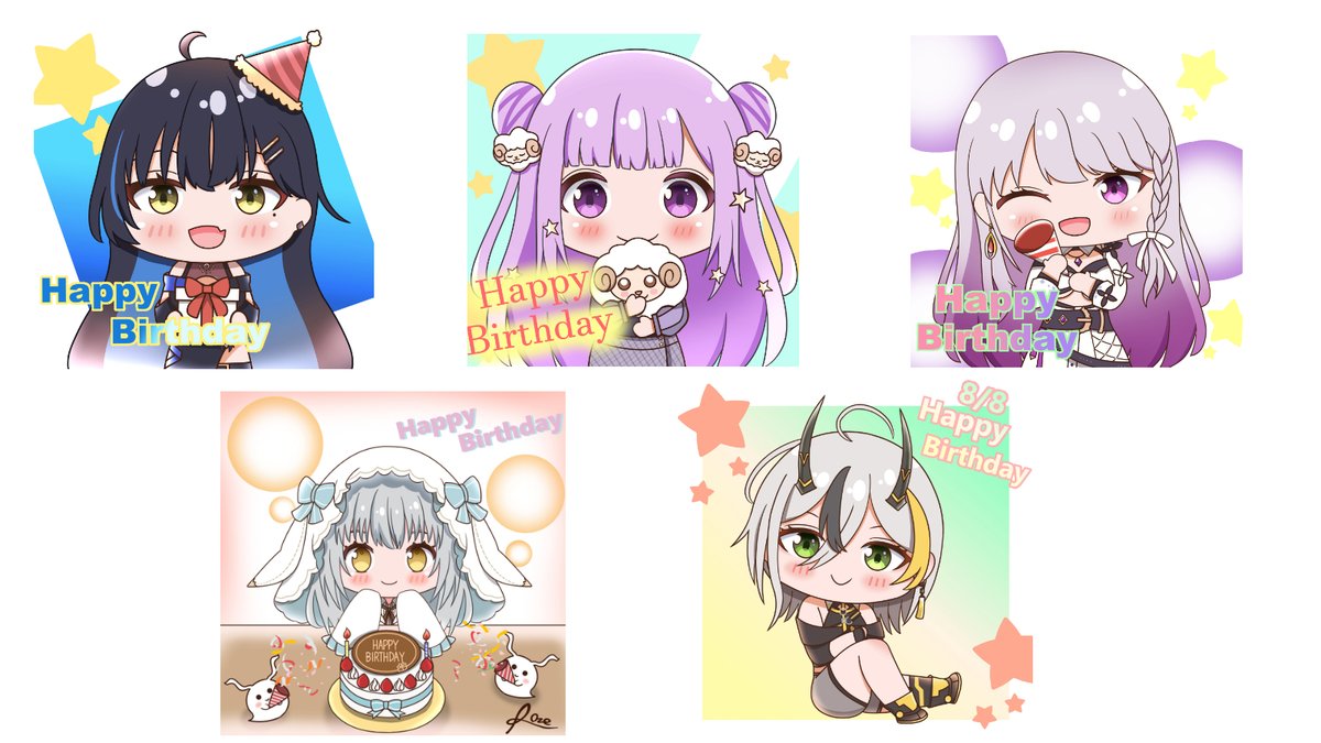 ro_zeria08's tweet photo. SDイラストをメインに描いてます！

お誕生日企画イラスト　アイコン・ヘッダー制作
YouTubeメンシスタンプ　他様々制作してます

ご興味をお持ち頂けた方はお気軽にDMください
随時お仕事募集中です！

➡リットリンク＆料金表　https://t.co/BKW8D66Myt
➡ポートフォリオ　https://t.co/Hg7HuNW7dm https://t.co/VIGhIDXr2q