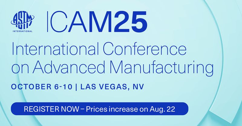 Sakuu (@sakuucorp) on Twitter photo Register by Aug 22 for #ICAM2025 discount - <a href="/ASTMIntl/">ASTM International</a> <a href="/ASTMAMCOE/">Additive Manufacturing Center of Excellence</a> Conference on Advanced Manufacturing Oct 6-10 in Las Vegas. Our CTO Karl Littau speaking on #additivemanufacturing of rechargeable lithium batteries. icam2025.amcoe.org/event/d807440e… Register by Aug 22 for #ICAM2025 discount - <a href="/ASTMIntl/">ASTM International</a> <a href="/ASTMAMCOE/">Additive Manufacturing Center of Excellence</a> Conference on Advanced Manufacturing Oct 6-10 in Las Vegas. Our CTO Karl Littau speaking on #additivemanufacturing of rechargeable lithium batteries. icam2025.amcoe.org/event/d807440e…