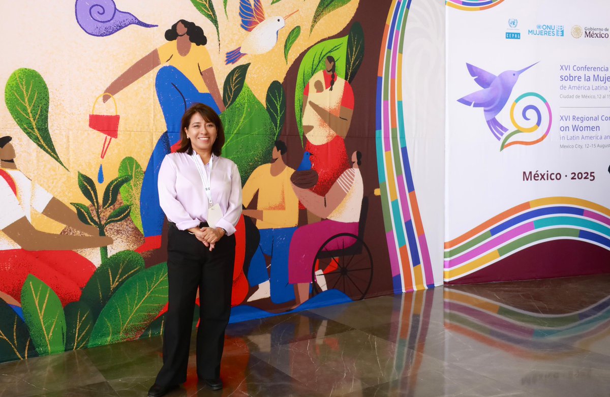 Porque es #TiempoDeMujeres, #México es sede de la XVI Conferencia Regional sobre la Mujer, clave para impulsar la igualdad de género y el liderazgo femenino en la región.
Un honor asistir al espacio donde se trazan rutas para un futuro más justo, inclusivo y sostenible para todas