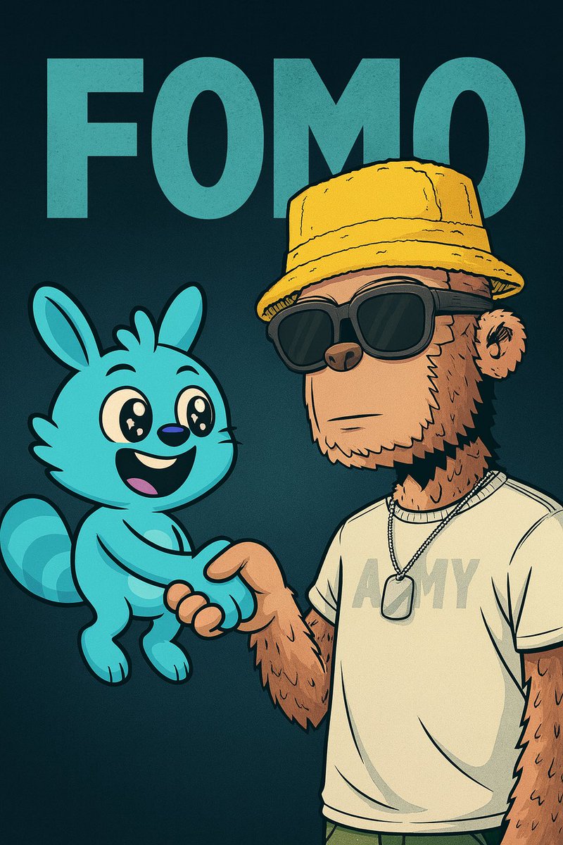 $FOMO — turning art into NFTs, literally.

Our Art Competition winner reveals kick off tomorrow with the <a href="/y00tsNFT/">y00ts</a> raffle.

💥 21 entries
💰 2,090,845 $FOMO sent

This is just the start — for the next 7 days, we’ll drop winners for each category, one by one, until every degen