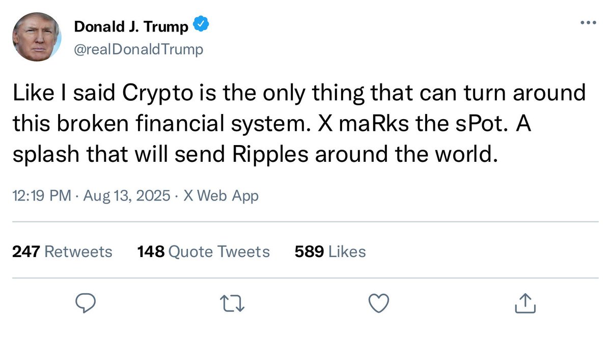 Imagine if this was true $XRP Army...