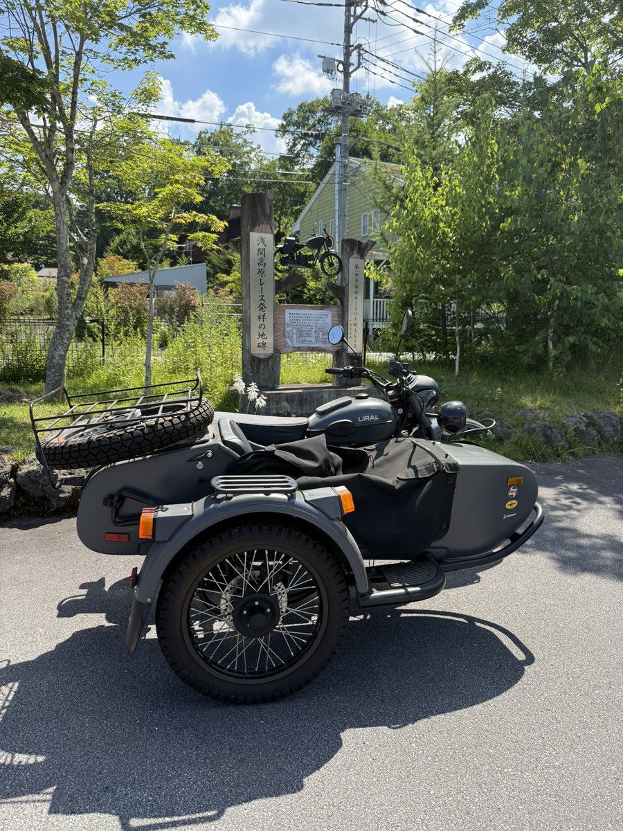 2017Uralpilot's tweet image. Ural、ポラリスが在るキャンプ場
#アサマパークフィールド
#Ural
#ポラリスレンジャー