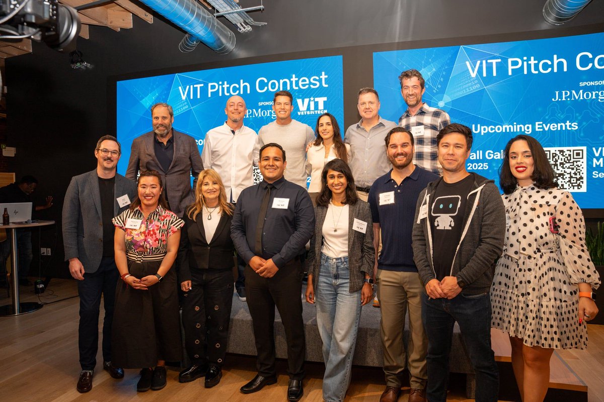 deepinventai's tweet image. Huge thanks to @VetsInTech for hosting an incredible in-person pitch event featuring veteran founders. 

We’re proud to have taken 2nd place and have Co-Founder Mitchell Weller (former @USArmy) bring Deepinvent’s AI innovation engine to this inspiring tech community for military,…