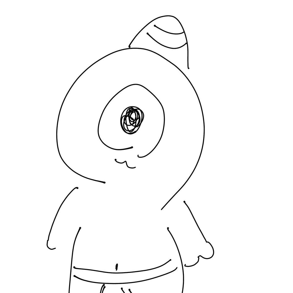 Akc_akihacya's tweet image. おててで描いたごぶりんちゃん
 #Akc_irasto