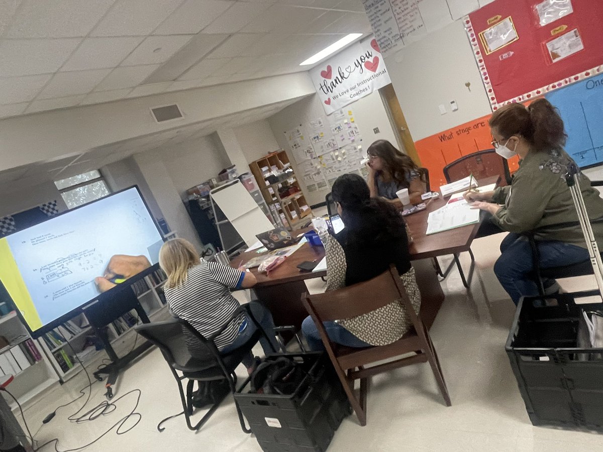 Gaby Lopez (@jurassicgaby) on Twitter photo Our Instructional Coaches leading our PLTs! A complete team effort in modeling, gathering resources, and sharing ideas. True collaboration to ensure every Crusader gets the very best instruction ❤️🛡️<a href="/VHESCrusaders/">Vista Hills Elementary</a> #PLTs #StudentCentered Our Instructional Coaches leading our PLTs! A complete team effort in modeling, gathering resources, and sharing ideas. True collaboration to ensure every Crusader gets the very best instruction ❤️🛡️<a href="/VHESCrusaders/">Vista Hills Elementary</a> #PLTs #StudentCentered