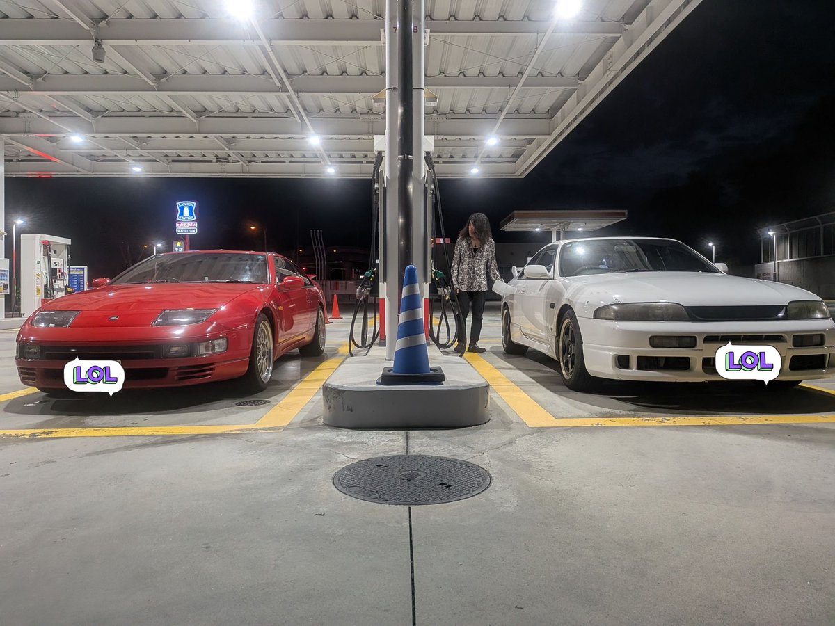 himumetal_GT's tweet photo. 昨日の日産90'sツーリング
レディの���の通り上品な走り味だったね
楽しかった https://t.co/aqZYH5doqm
