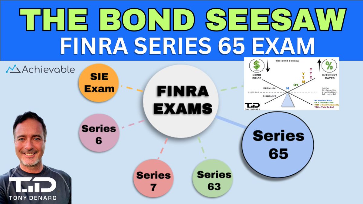 Tony_Denaro's tweet photo. Series 65 Exam Test Prep - The Bond Seesaw - Learn about Bond Yields! https://t.co/8uveonpabH  #BondSeesaw #Series65 https://t.co/wzwVxp1hXj