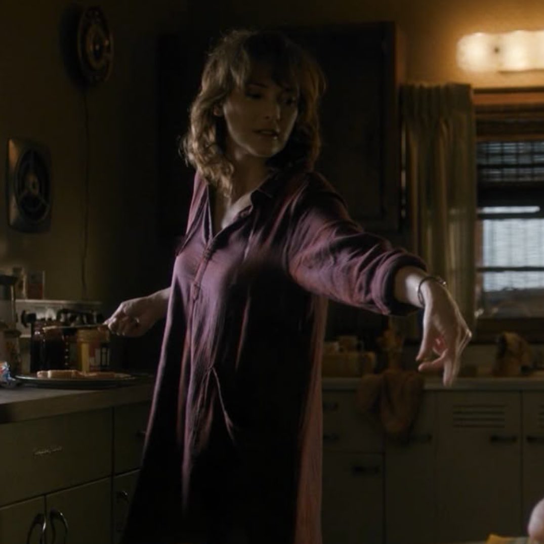 joycelhopper's tweet image. joyce in the kitchen in hop’s flannel as a nightgown making breakfast for the family and hop walking in and stealing a piece of bacon  as she swats him away playfully. it’s what i need, PLEASE- i have a VISION!!!!
