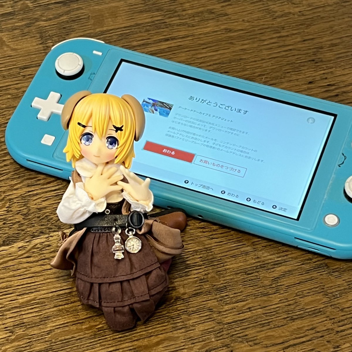 lexelias's tweet photo. アケアカ/2で アクアジェット を買いました(・‐・)ノ✨ジェットスキーのゲームはWiiスポーツリゾートが最強だと思ってます…あ!このシリーズが来るならダートダッシュとかも来るのかな?かな?
#doll #piconeemo #azonejp #アゾン #アゾカツ #ミミーガーデン #NintendoSwitch https://t.co/ELfPBVrXIr