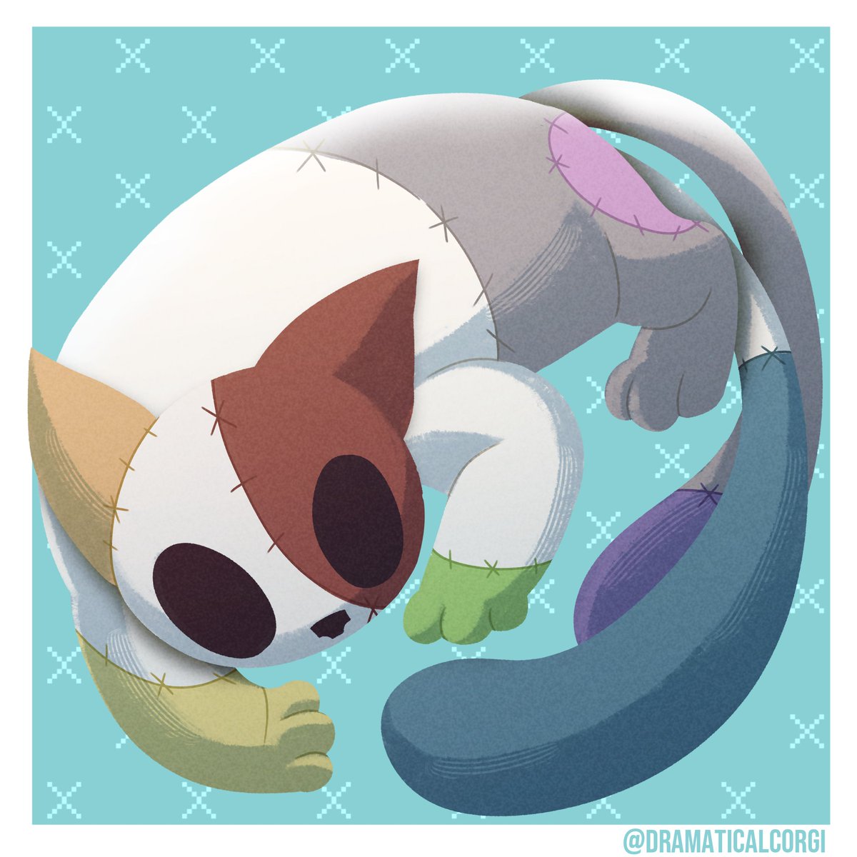 dramaticalcorgi's tweet photo. (3/13)

#artfight attack for @s133py_gh0st !! https://t.co/8h9BuFTMBS