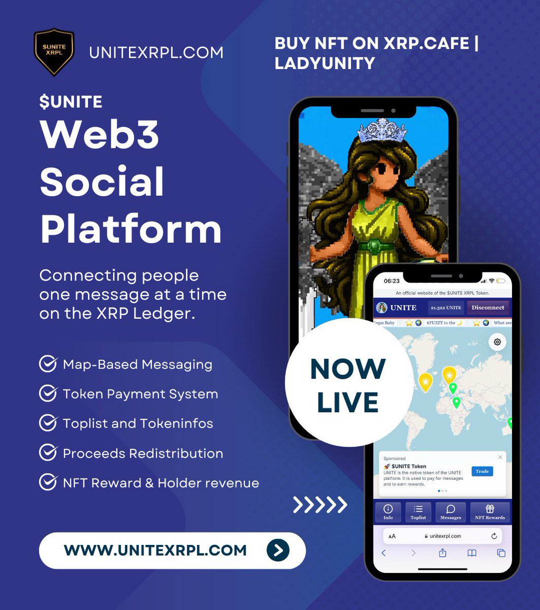 UUNITE_XRPL's tweet photo. Projects on XRPL are just different! 

Real projects! Real communities! Real VALUE! 

ETH and SOL memes are full of hype. They are a great short term play, but XRPL memes are building bridges, platforms, utilities, and communities that will stand the test of time! 

Meme culture will eventually fade and the chain that will be left standing is right here on XRPL! 

More than just memes! 

We build! No matter the market sentiment!

We have 10k MC tokens building like they are in the billions! Those are the true 💎.

$UNITE the ledger!

Then we $UNITE all of crypto!