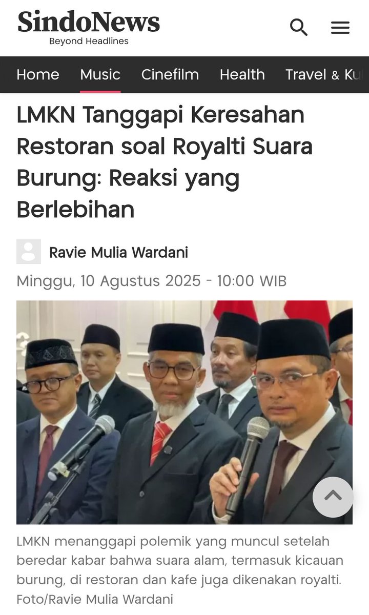 Untung saat nyetir keluar kota saya dengernya suara raungan kambing di sepanjang perjalanan....