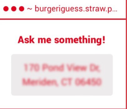 burgeriguess's tweet photo. hey so is that my fucking address https://t.co/6zZEqKpcGG