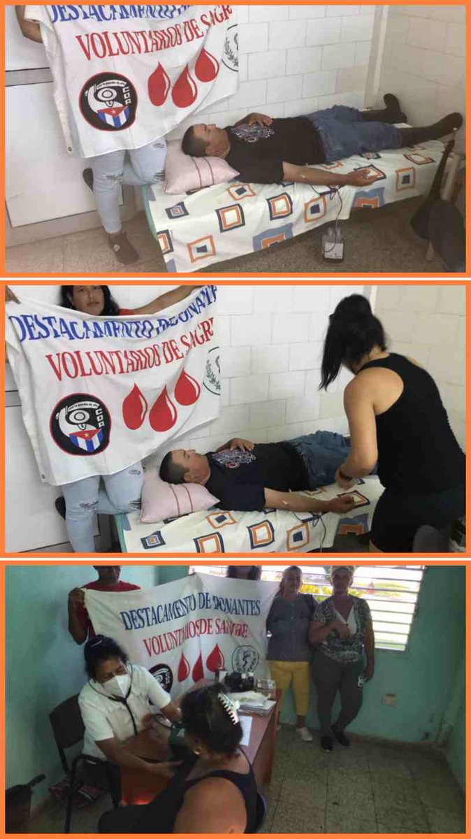 Yaidelin Breña Álvarez (@brenayaide14239) on Twitter photo #PorCamagüeyTodo
Los trabajadores cespedeños donaron sangre en saludo al aniversario 99 del natalicio de #FidelEnCamagüey
#PorCamagüeyTodo #CéspedesPorLaSalud <a href="/DiazCanelB/">Miguel Díaz-Canel Bermúdez</a> <a href="/DrRobertoMOjeda/">Dr. Roberto Morales Ojeda</a> <a href="/EdelQuintana/">Edel Quintana Lugo</a> @Salud #PorCamagüeyTodo
Los trabajadores cespedeños donaron sangre en saludo al aniversario 99 del natalicio de #FidelEnCamagüey
#PorCamagüeyTodo #CéspedesPorLaSalud <a href="/DiazCanelB/">Miguel Díaz-Canel Bermúdez</a> <a href="/DrRobertoMOjeda/">Dr. Roberto Morales Ojeda</a> <a href="/EdelQuintana/">Edel Quintana Lugo</a> @Salud