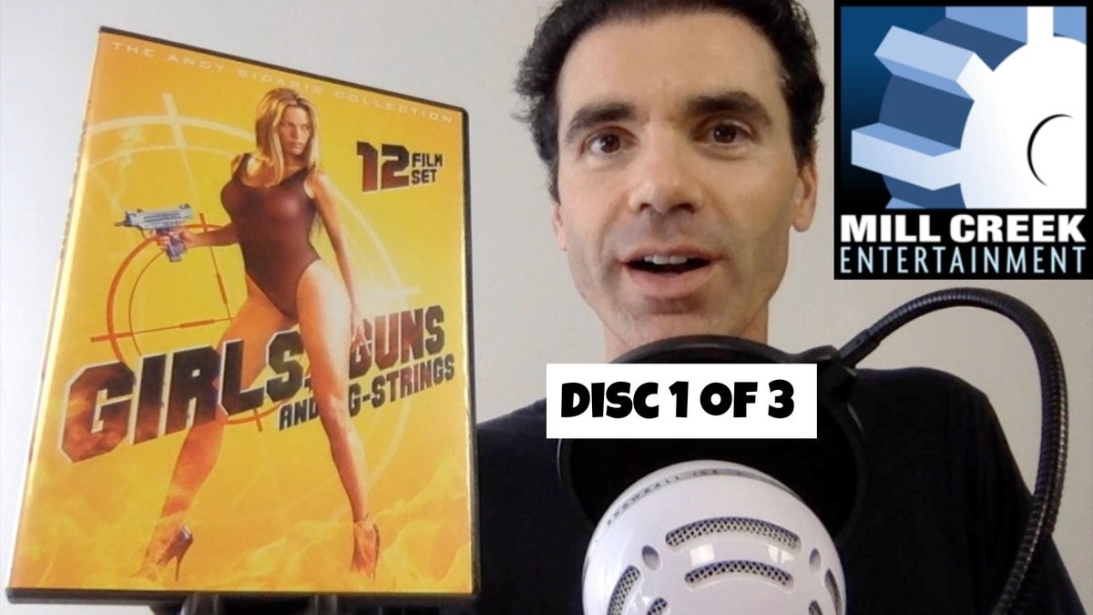 StevenEHerrera's tweet photo. Today on my @HerreraOnHLWD podcast &amp; channel, I talk about GIRLS, GUNS AND G-STRINGS: THE ANDY SIDARIS COLLECTION on DVD from @MillCreekEnt. Disc 1 includes MALIBU EXPRESS, HARD TICKET TO HAWAII, and two more films!
Listen:
https://t.co/LjKlHS1oHA
Watch:
https://t.co/idJFX5rTs5 https://t.co/Skjn59TtIW