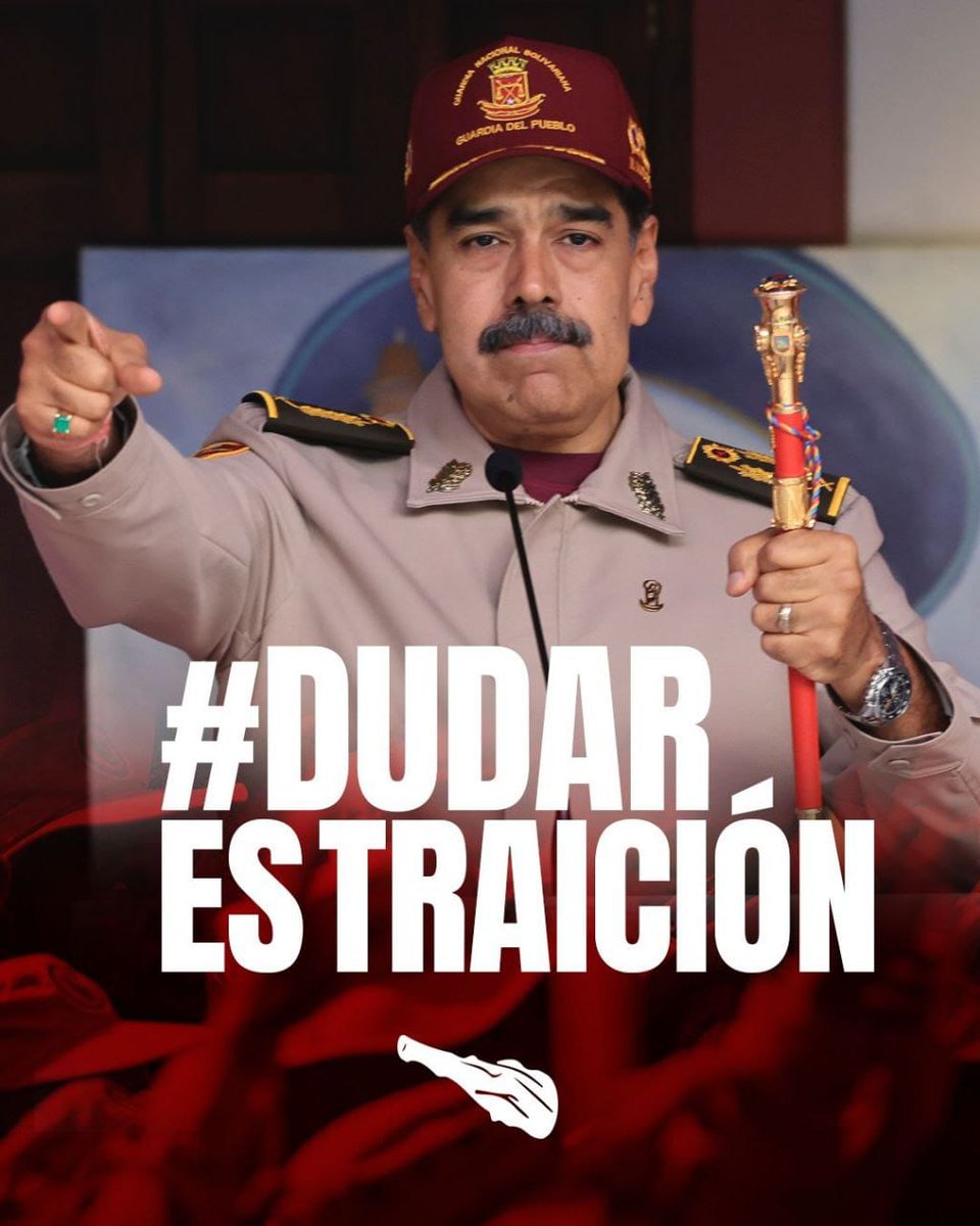 #DudarEsTraición Ante las amenazas imperiales no vale vacilar. Firmeza y lealtad REVOLUCIONARIA. <a href="/ConElMazoDando/">Con el Mazo Dando</a> <a href="/dcabellor/">Diosdado Cabello R</a>
