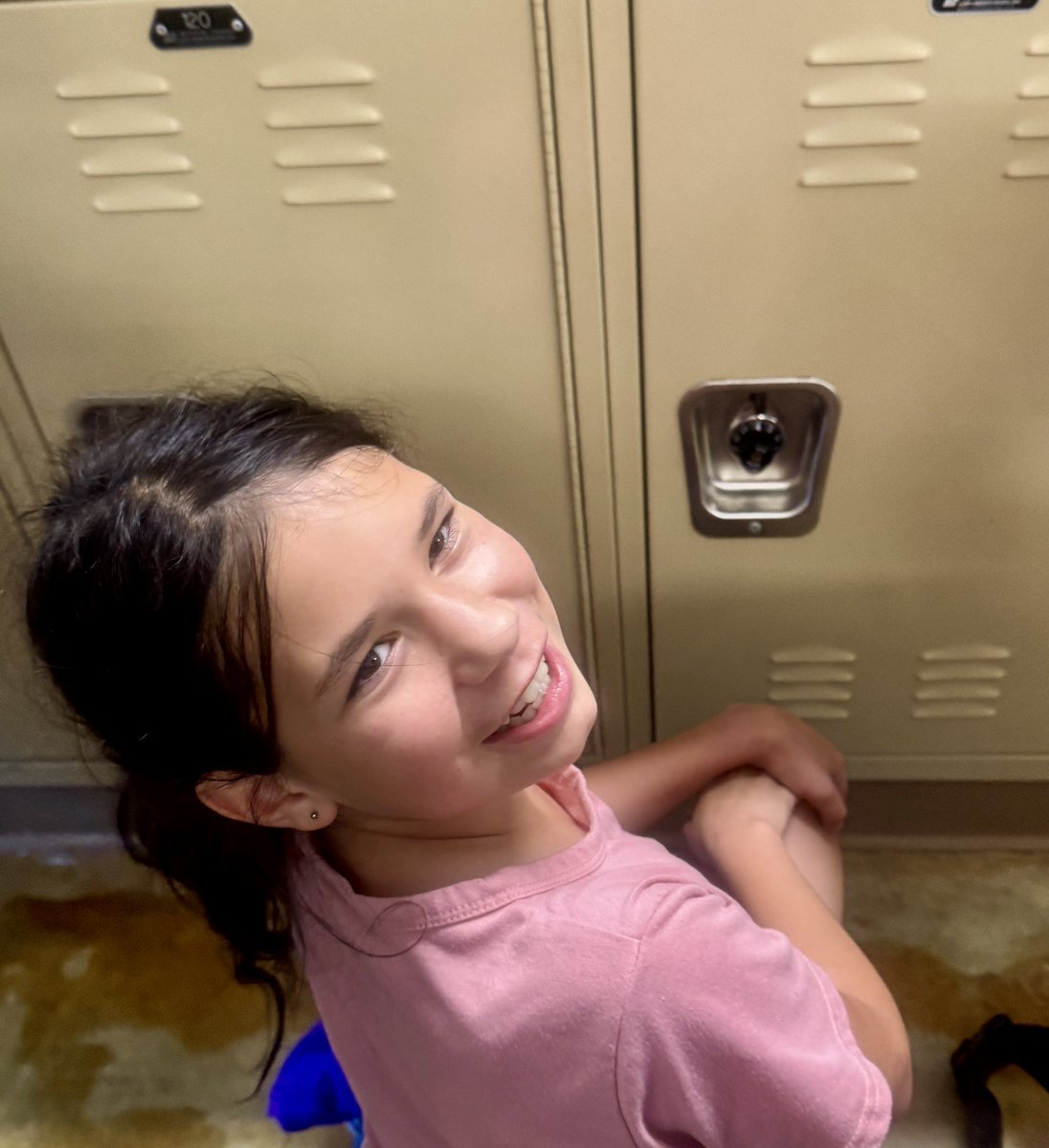 Journey’s 6th grade orientation! I can’t believe she’s in middle school! #hickoryhills #spartanStrong