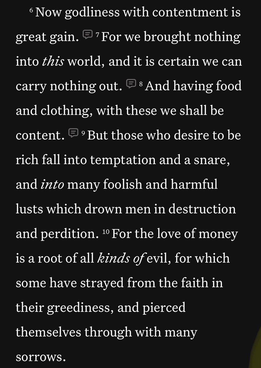 Paul’s words to Timothy