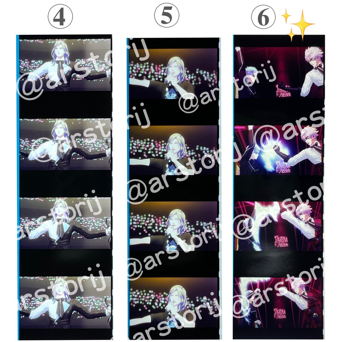 arstorij's tweet photo. 【交換】うたプリ タブナイ taboo night×××× コマフィルム

譲）画像参照
求）嶺二

広島駅付近で手渡し or 郵送

詳細は画像4枚目にて。

検索からでもお気軽にお声がけいただければと思います。
よろしくお願いいたします。 https://t.co/yHmlO0IGTf