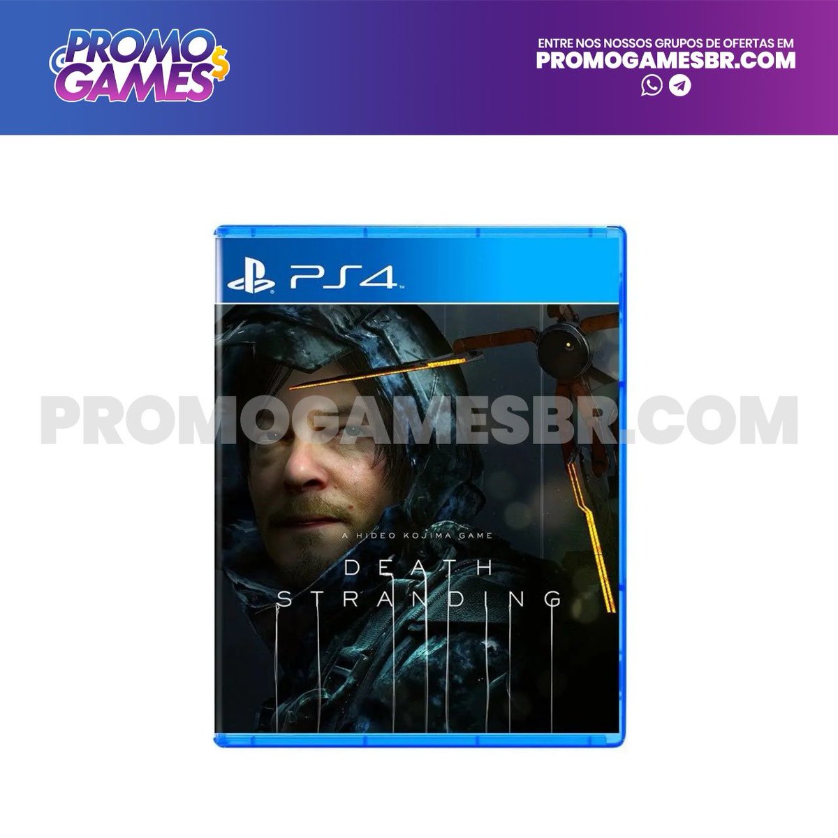 Death Stranding - PS4

💰R$68,50 À Vista no PIX
🎟Cupom: 10SALDAO
Frete Grátis para retirada na loja mais próxima

🔗 Link:magazinevoce.com.br/magazinepromog…
[MAGALU]

🌐 Mais ofertas em: promogamesbr.com