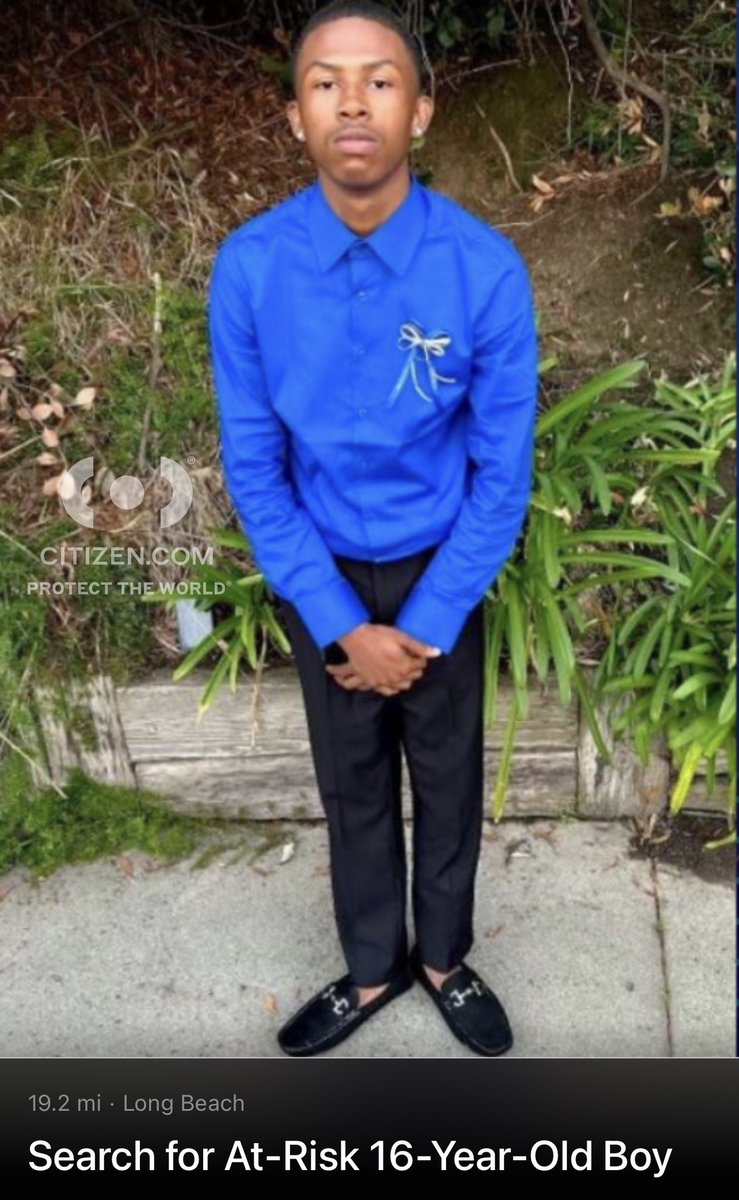 Stellaaa's tweet photo. LA COUNTY:

MISSING CHILD PLEASE SHARE

➡️ Long Beach police need help locating 16-year-old Corrion Scales, who was reported missing on Aug. 11.

➡️ Scales is considered AT RISK. He was dropped off at his home, but then walked away and disappeared from sight. His family said he has COGNITIVE CONDITIONS and is UNABLE to care for himself.

➡️ He is described as a Black male who stands at 5'9" tall and weighs 110 pounds. He has brown eyes and black hair and was last seen wearing a black hoodie, black sweatpants and black shoes.

IF YOU HAVE ANY INFORMATION PLEASE CALL LONG BEACH POLICE DEPT: (562) 570-7246

IT COULD SAVE THIS BOY’S LIFE