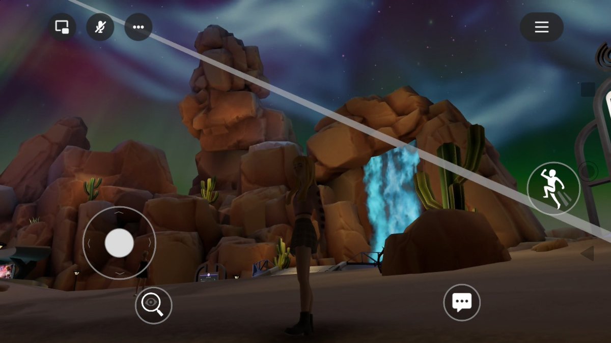 mifapoo's tweet image. スマホからVRに参加できました