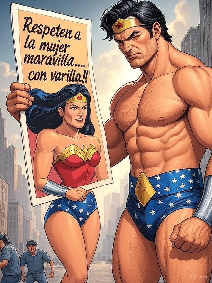 Ranuccio_'s tweet photo. @ZuritaCarpio RESPETEN A LA MUJER MARAVILLA… CON VARILLA!!! https://t.co/bp1MZaSf4k