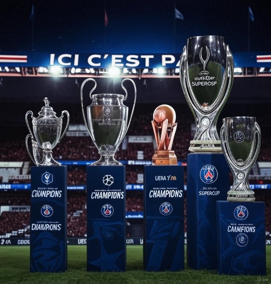 DLuffy_Zoro's tweet photo. À jamais les premiers 
Le PSG est la seul équipe française à avoir gagner la super coupe d’Europe https://t.co/9Gt7rWB9du