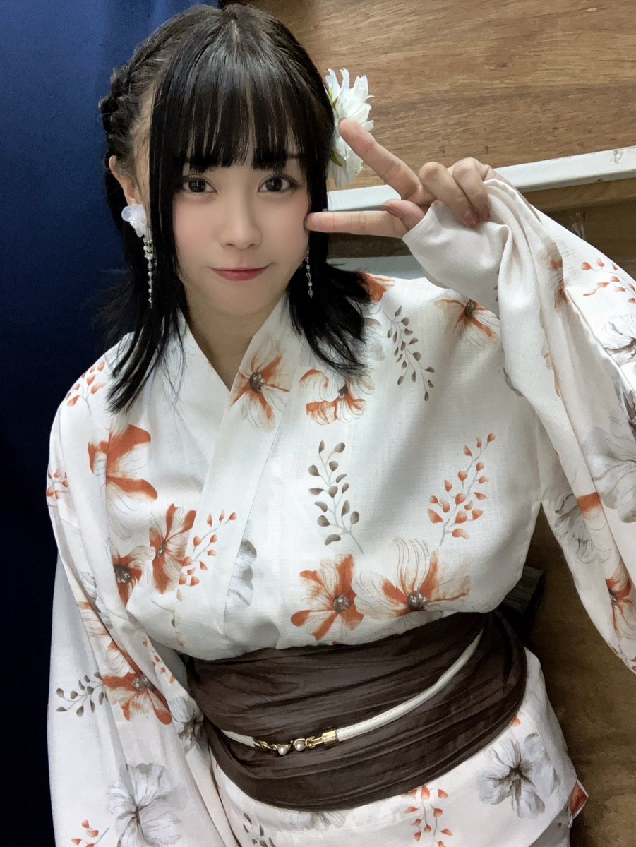 着物・浴衣 mememe 今年初浴衣でした