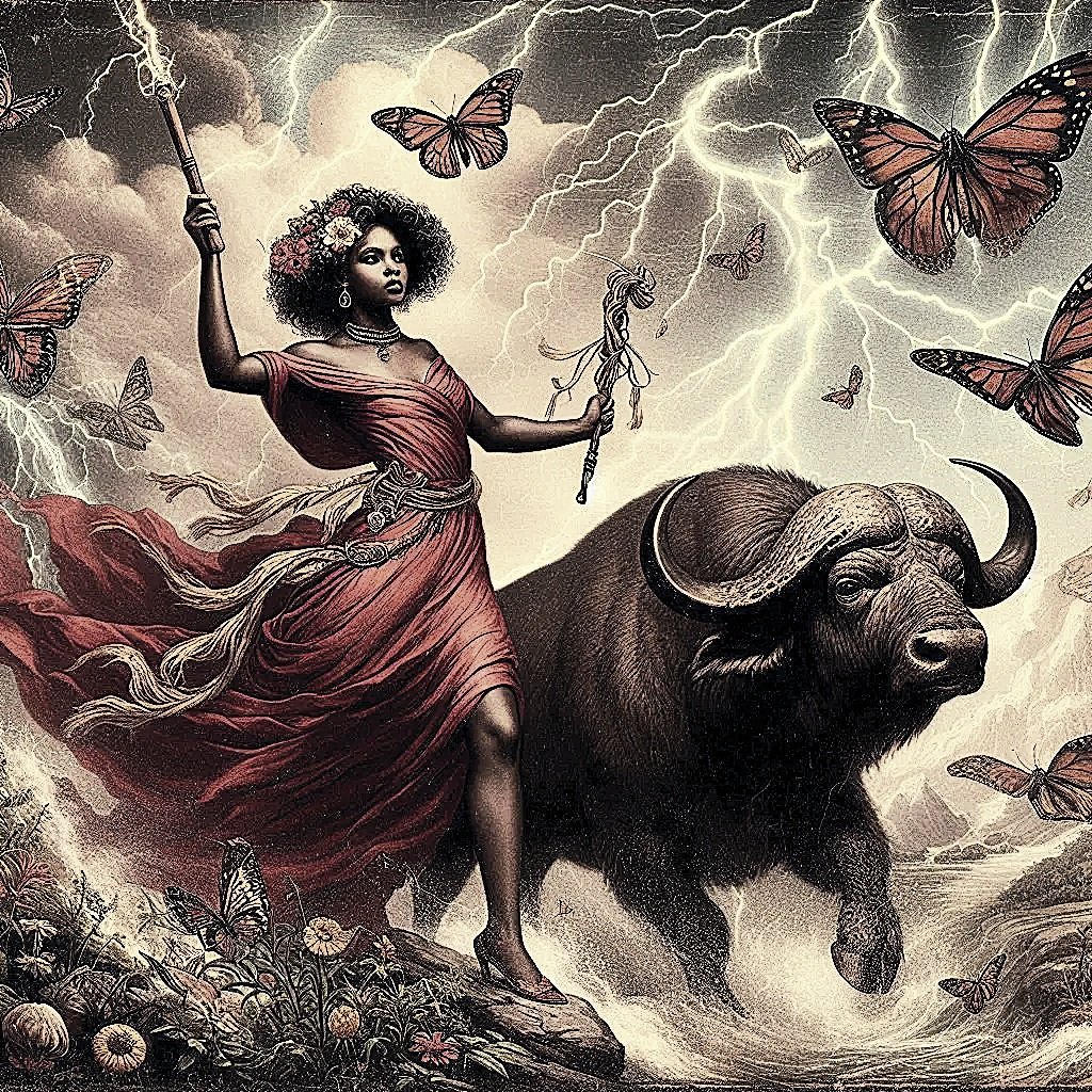 🌟 Ô Iansã menina, seu jeito me fascina
É de arrepiar
Ô Iansã guerreira, não há barreiras pra lhe segurar

Ela chegou! Bem devagar
E observou em cada canto desse mundo
E a fez pensar
A luz brilhou, em seu Jacutá
E anunciou
Prepare que a guerreira agora vai reinar ✨️