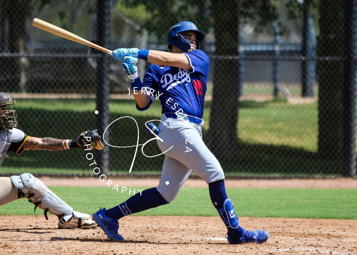 Los Angeles Dodgers 2025 4th round draft pick out of Long Reach HS (MD), Aidan West 8/12/25 Arizona Continuation League.