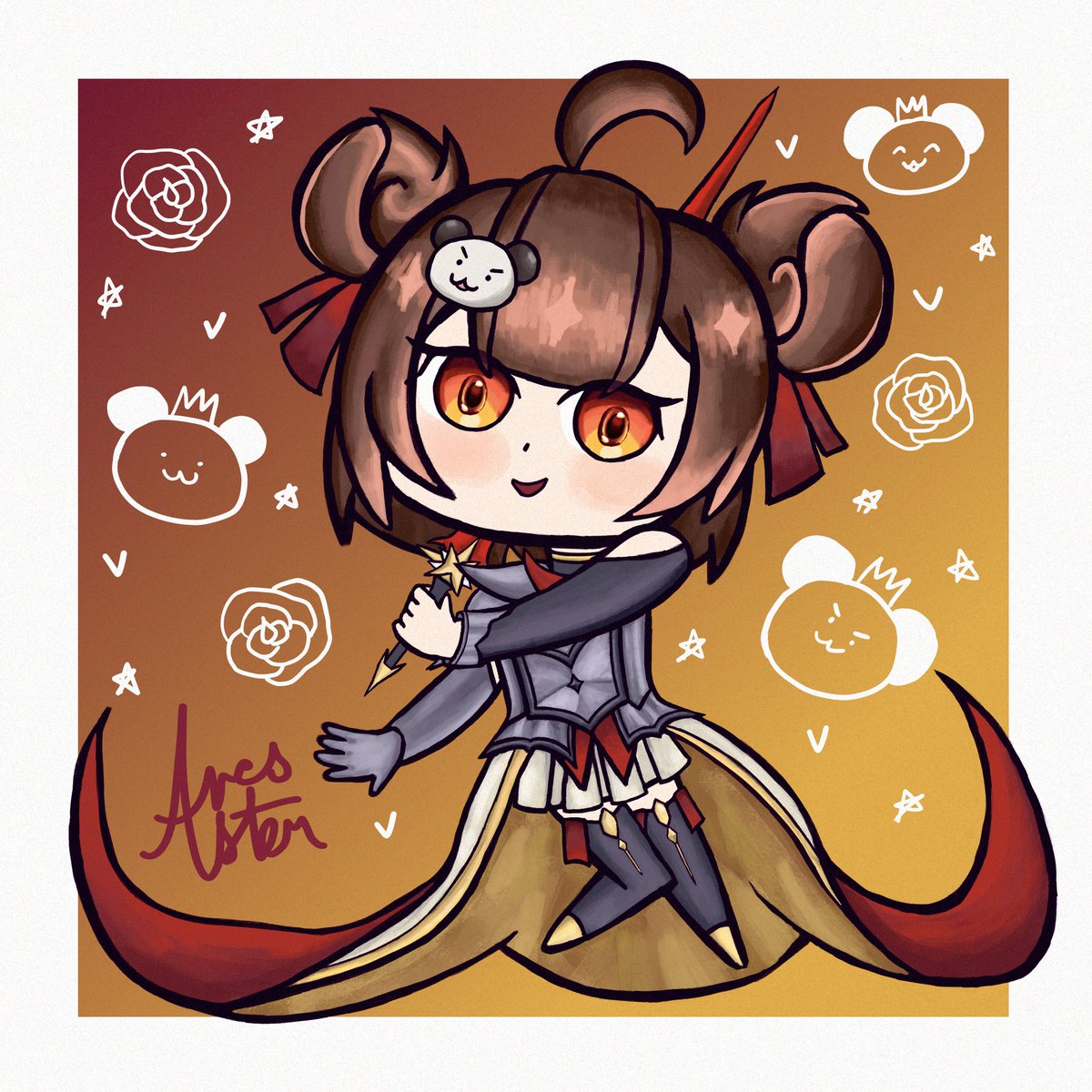 AvesAster's tweet photo. Best of luck to @lNeroTV at this weekend's SVO!!!! Kick lots of ass (ง •̀_•́)ง https://t.co/FFw7DFZ08W
