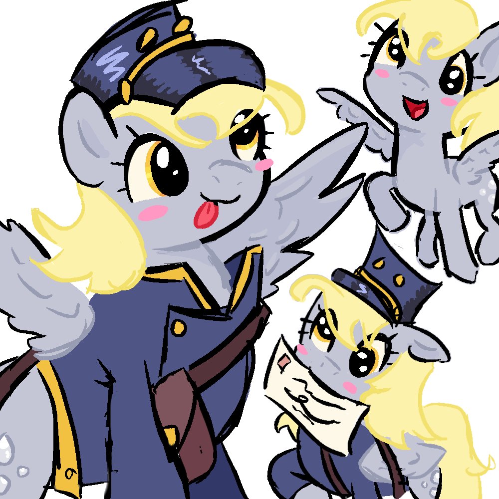 derpy the mail pony! 🫧✉️
