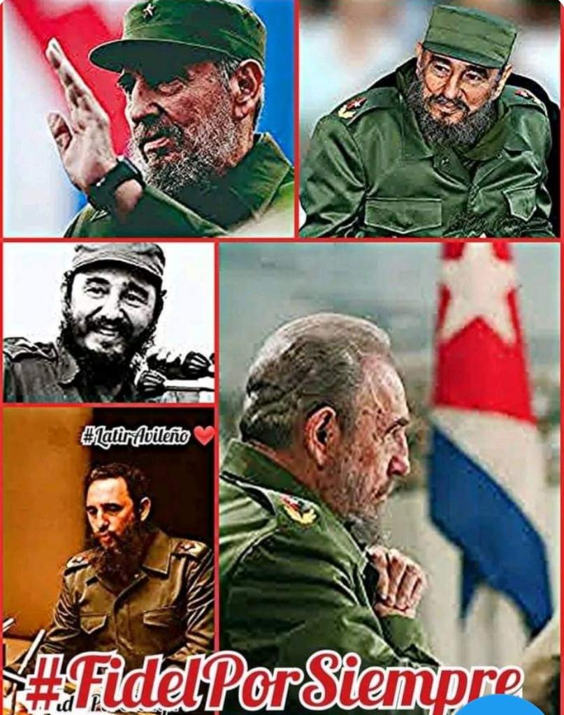 Fidel por Siempre. #EducacionCiegodeAvila #CubaMined #CiegodeAvila #FlorenciaVaConTodos #LatirAvileño