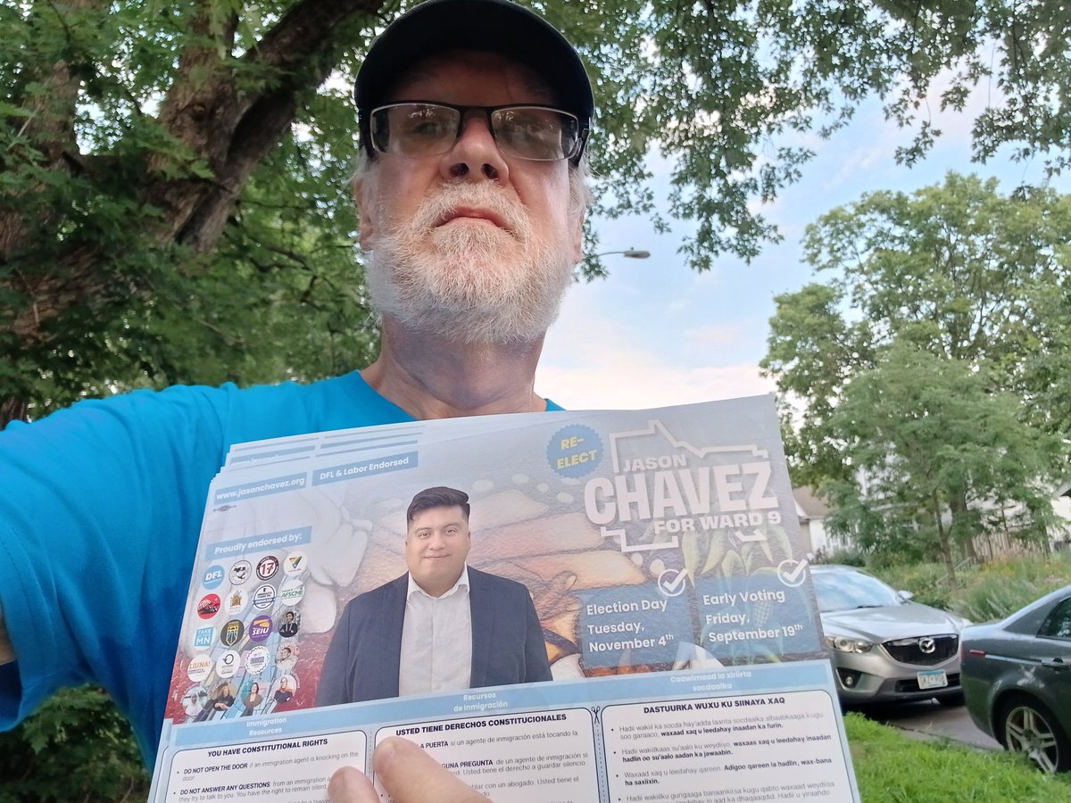 Not Paid to Agitate willing to annoy for free (@larryn1966) on Twitter photo Fantastic night and great conversations in the Corcoran Park area of Ward 9. Lots of <a href="/JChavezMpls/">Jason Chavez</a> supporters who are ready to reelect Jason. Fantastic night and great conversations in the Corcoran Park area of Ward 9. Lots of <a href="/JChavezMpls/">Jason Chavez</a> supporters who are ready to reelect Jason.
