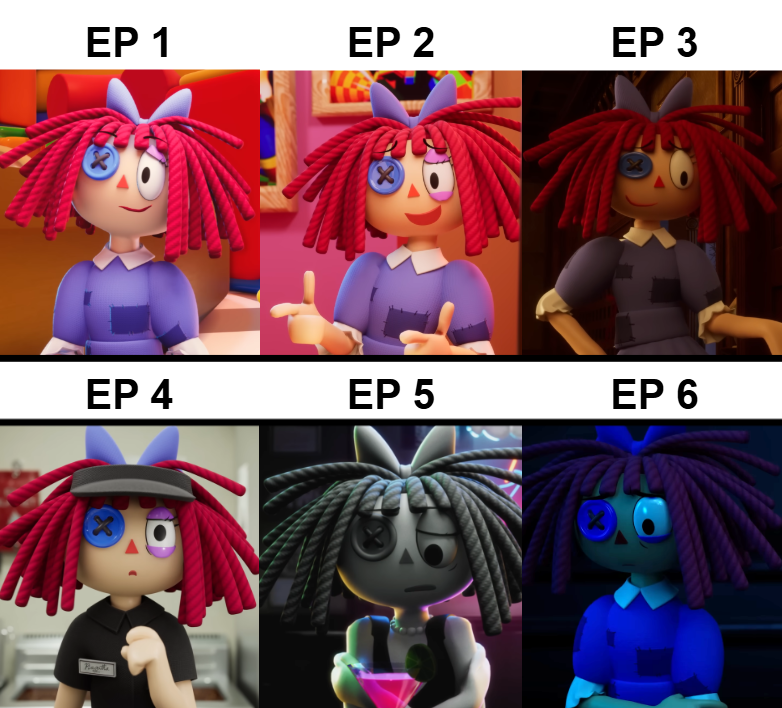 She got sadder
#TheAmazingDigitalCircus