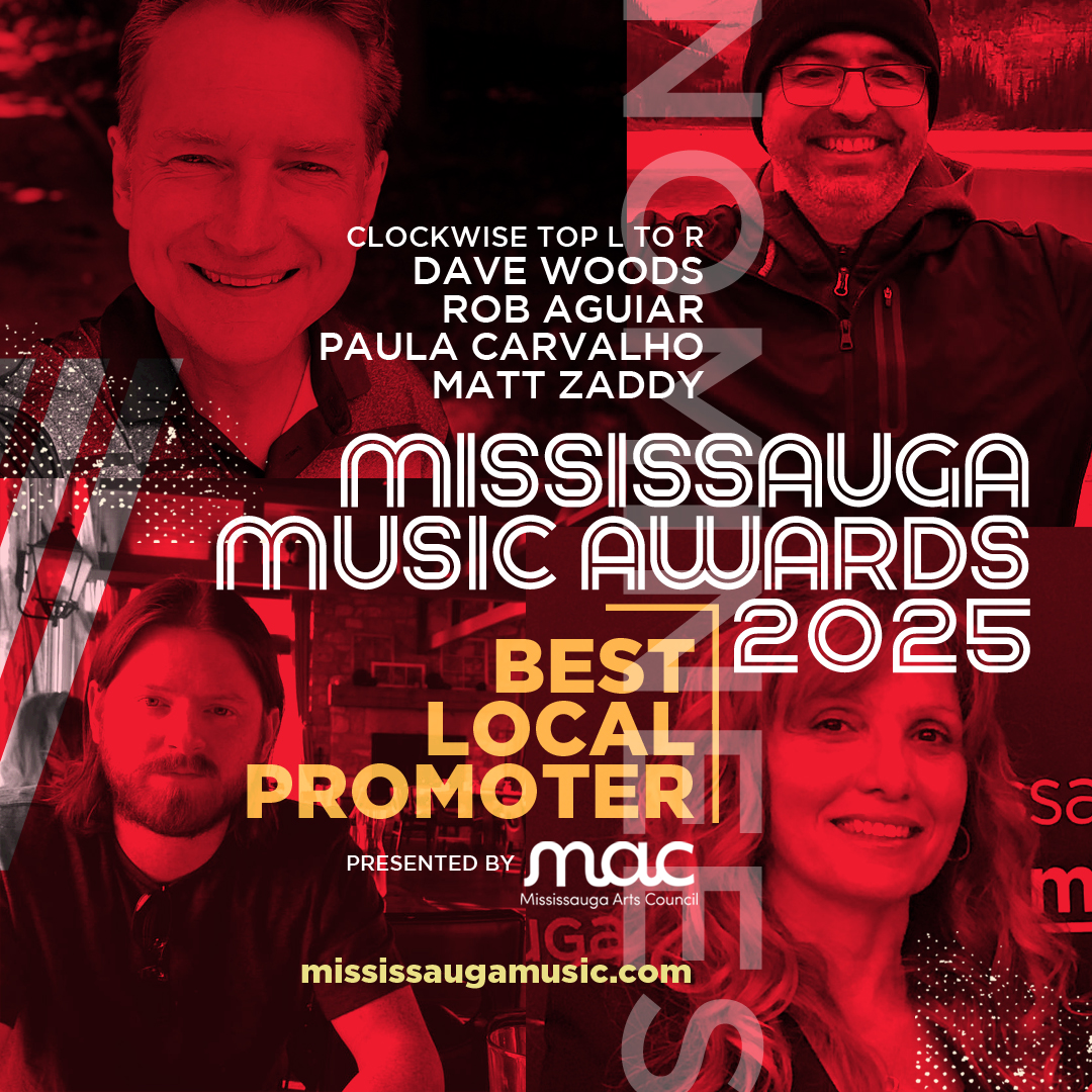 Mississauga Music Awards 2025 - BEST LOCAL PROMOTER nominees:

➡️ <a href="/DaveWoodsOnline/">Dave Woods</a> 
➡️ #RobAguiar <a href="/Glimpsepalooza/">GLIMPSE_PRODUCTIONS (Rob Aguiar)</a> 
➡️ #PaulaCarvalho/ #SchoolofRockStreetsville
➡️ <a href="/mattzaddy/">Matt Zaddy</a> 

Saturday SEP 13 @ 7pm!
TICKETS: shorturl.at/NEwTG