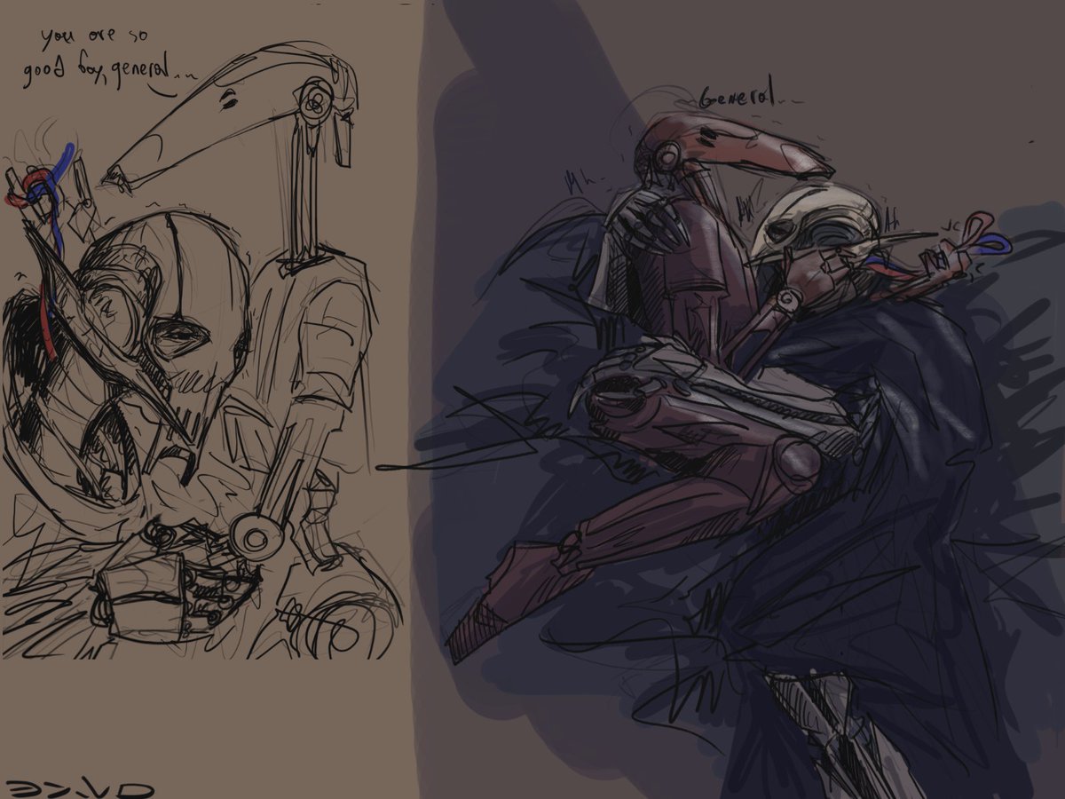I think about them too much

#starwars #grievous #droid
