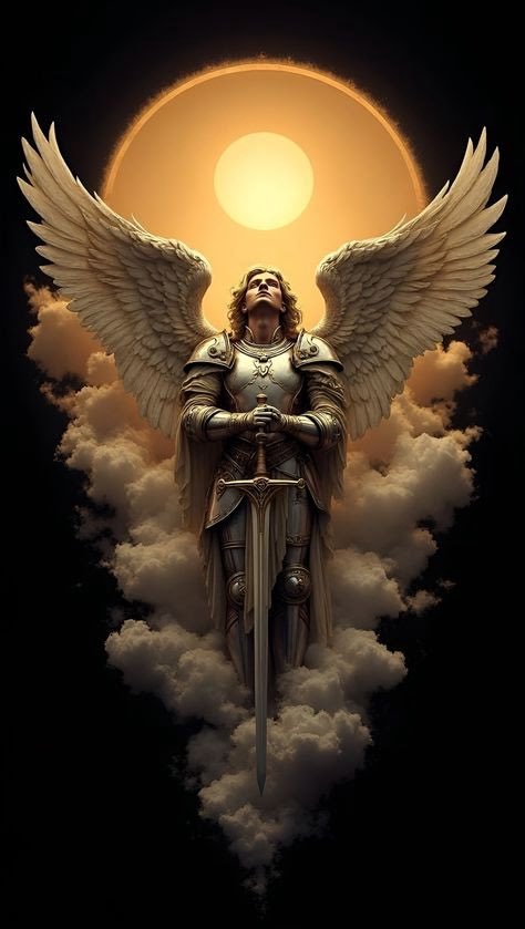 fr_james1's tweet photo. Very Interesting Image of St. Michael+++! https://t.co/9SETqVMtdn